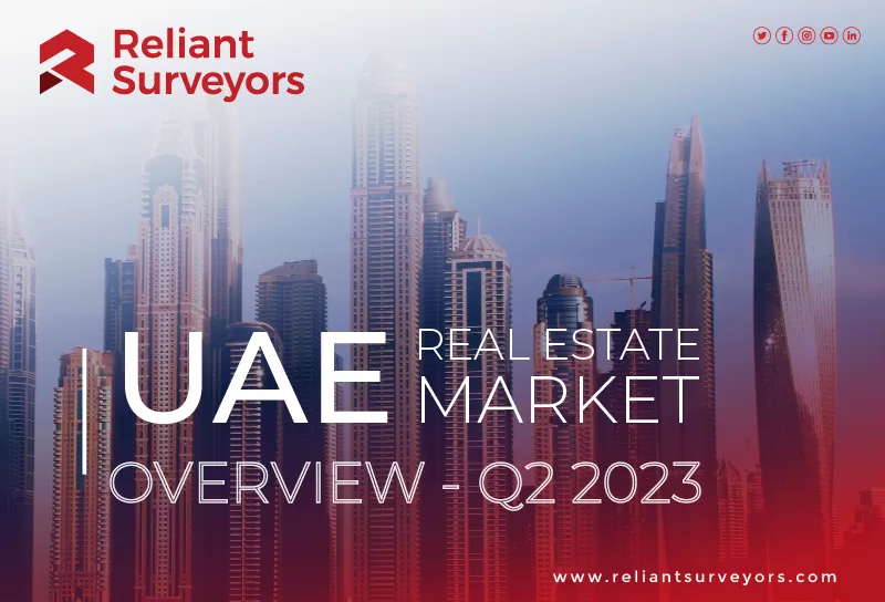 Dubai real estate (residential) market insights -Q2 2323 by reliant sureyors