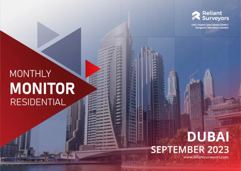 Dubai residential market insight with reliant surveyors - september 2023